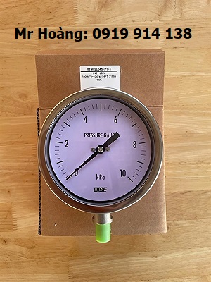 Đồng hồ áp suất thấp Wise P421 