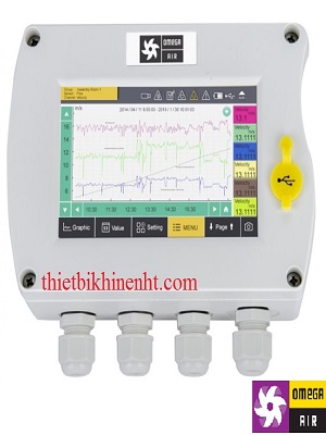 Màn hình hiển thị đo khí nén OS330 Omega air