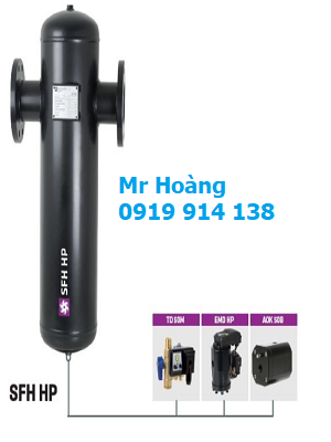 Bộ lọc tách nước ngưng áp suất cao Omega SFH HP