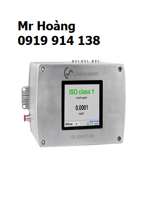 OIL CHECK 500 CS Instruments - Thiết Bị Đo Hàm Lượng Dầu Trong Khí Nén