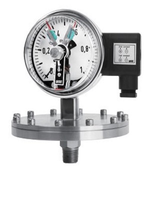 Đồng hồ áp suất tiếp điểm điện WISE P501-P502