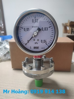 Đồng hồ áp suất màng Wise P710