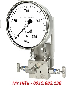 Đồng hồ áp suất chênh áp WISE P660