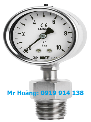 Đồng hồ áp suất màng Wise P757