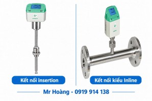 Cảm Biến Lưu Lượng Khí Insertion Và Inline: Khác Nhau Thế Nào?