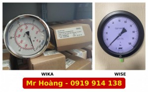 Đồng hồ Wise và WIKA khác nhau thế nào? Khi nào chọn loại nào