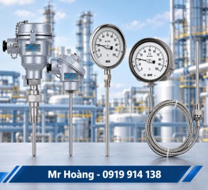 Đồng hồ nhiệt độ công nghiệp là gì? Phân biệt các loại phổ biến