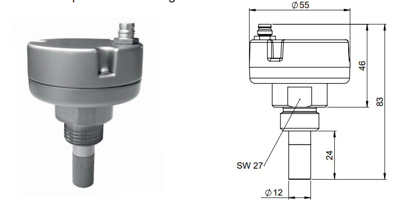 Cảm biến điểm sương FA 505 CS Instruments 
