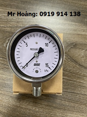 Đồng hồ áp suất thấp Wise P440