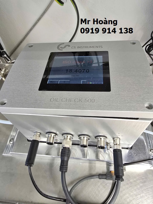 Thiết bị đo hàm lượng dầu trong khí nén OIL CHECK 500