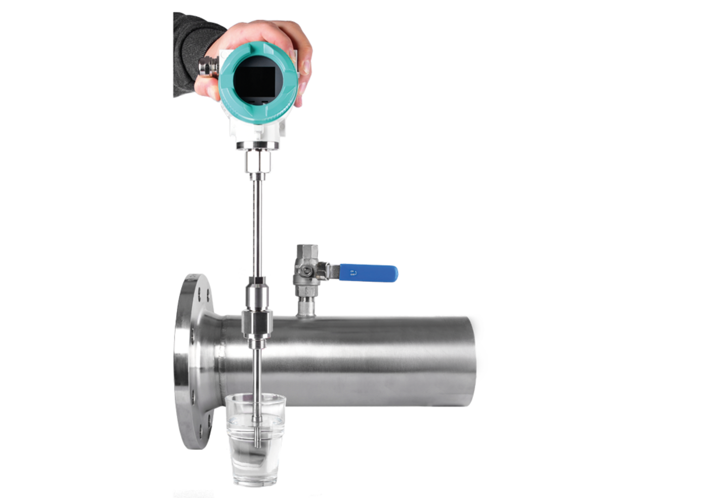 Vệ sinh đồng hồ đo lưu lượng khí VA 550